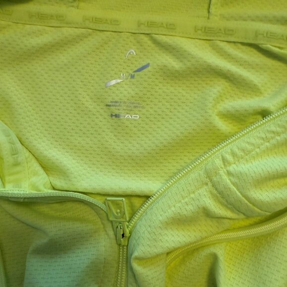 Active Wear Neon Yellow jogging jacket - Picture 3 of 4
